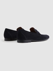 Reiss Bray Suede Suede Penny Loafers - Slika 4 iz 5