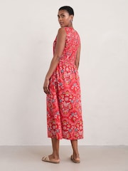 Seasalt Cornwall Red Sleeveless Meadowsweet Dress - Image 4 of 6