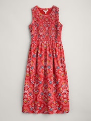 Seasalt Cornwall Red Sleeveless Meadowsweet Dress - Image 5 of 6
