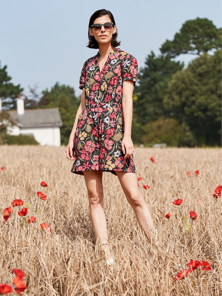 Seasalt Cornwall – Overall aus Baumwollleinen mit Sternenmuster und Streifen - Bild 1 von 6 Seasalt Cornwall – Overall aus Baumwollleinen mit Sternenmuster und Streifen - Bild 1 von 6