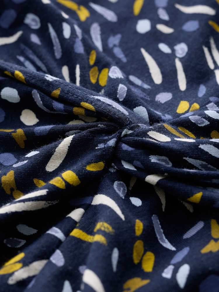 Seasalt Cornwall Mid Blue Denim Millbank Sleeveless Jersey Top - Image 5 of 5