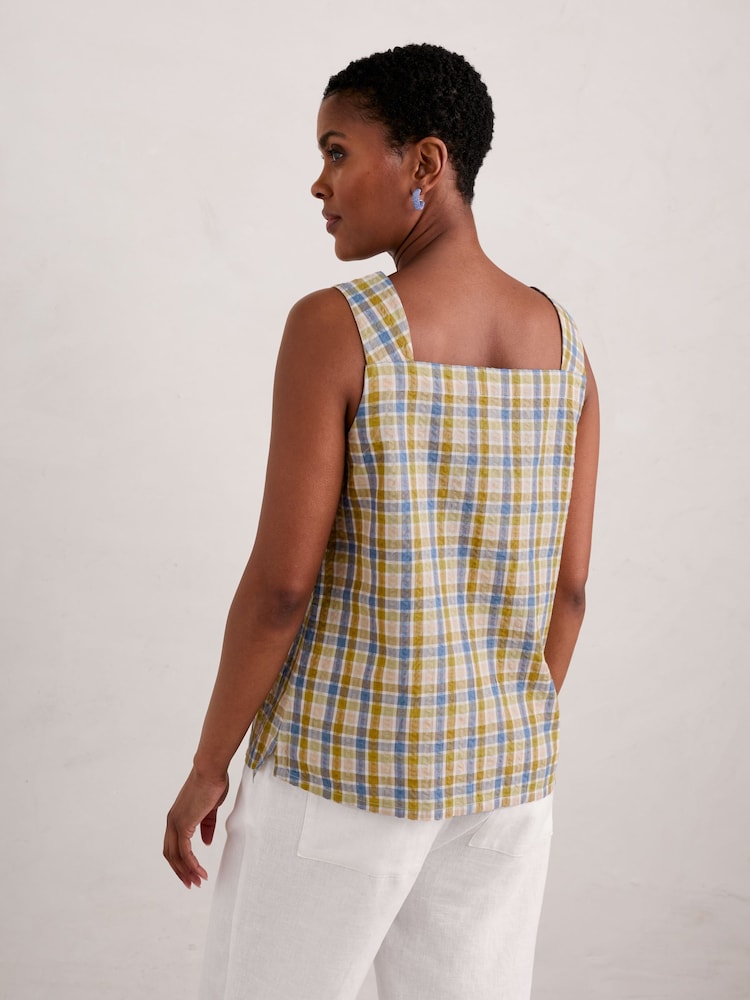 Seasalt Cornwall Black Multi Martlet Buttoned Vest - Image 2 of 7