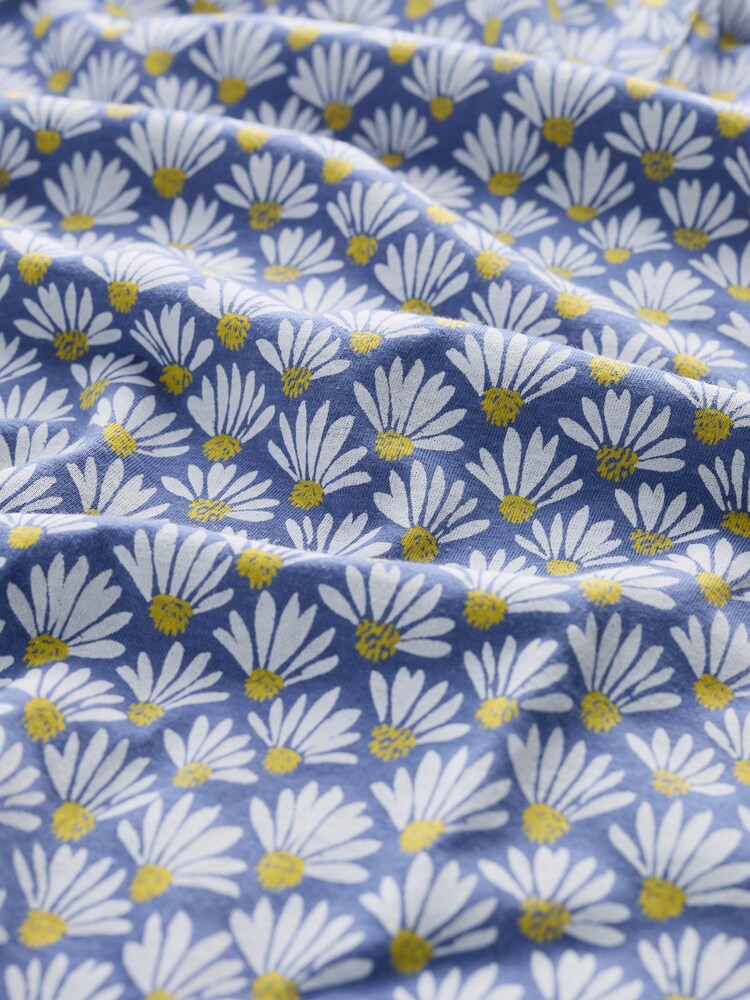 Seasalt Cornwall Blue Risso Short Sleeve Top - Image 5 of 5
