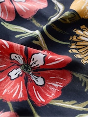 Seasalt Cornwall Black Multi Paint Pot Organic Cotton Skirt - Image 5 of 5