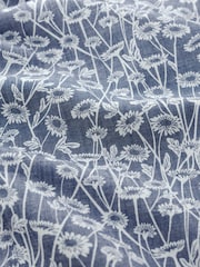 Seasalt Cornwall Blue Petite Fernbank Chambray 100% Cotton Dress - Image 5 of 5