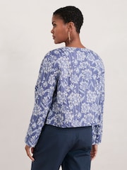 Seasalt Cornwall Blue Country Lane Jacket - Image 2 of 5