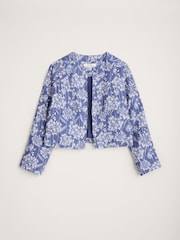 Seasalt Cornwall Blue Country Lane Jacket - Image 4 of 5