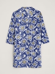 Seasalt Cornwall Blue Hayle Bar V-Neck Tunic - Image 6 of 7