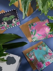 6 Pack Bold Chic Animal Print Cards - Image 1 of 3