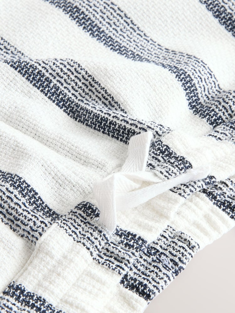 Ecru Stripe Short Sleeve Stripe Shirt and Short Set (3-16yrs) - Image 5 of 6