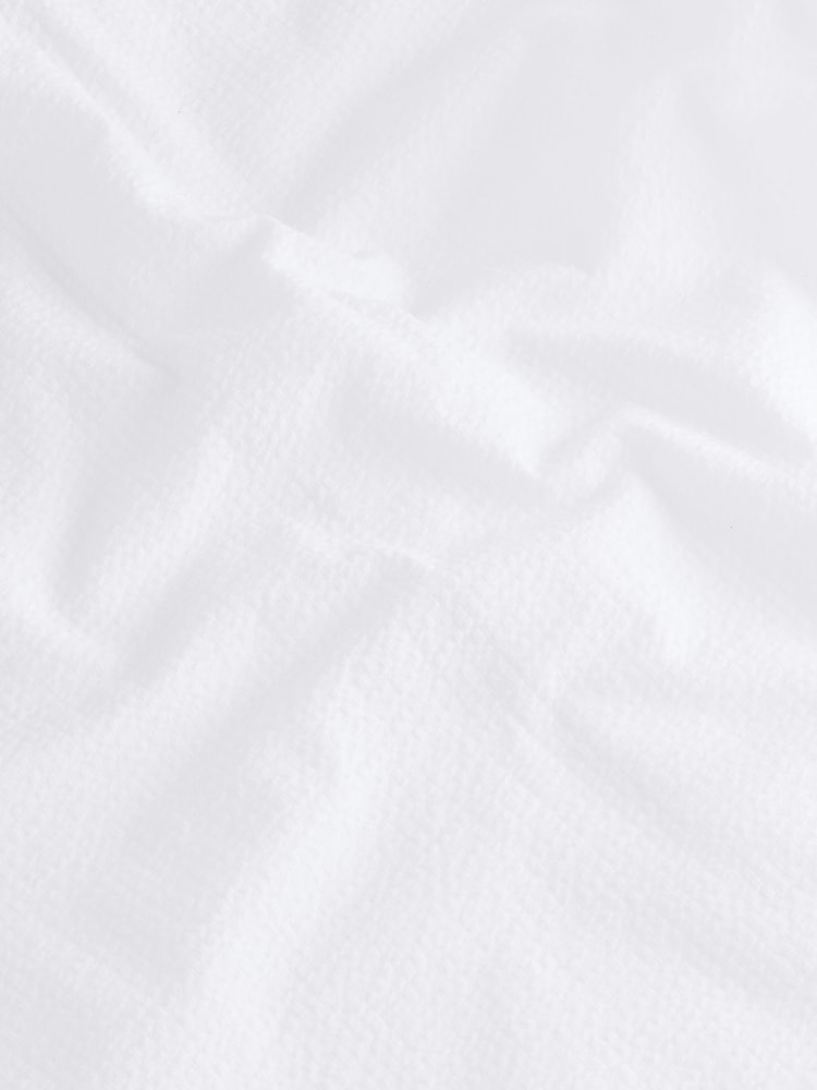 White 100% Cotton Short Sleeve Bowling Shirt (3-16yrs) - Image 4 of 4