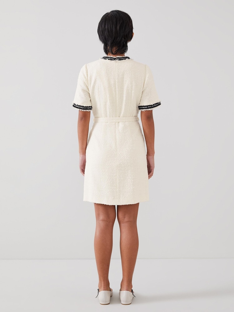 LK Bennett Charlie Petite Italian Cotton Blend Tweed Dress - Bild 2 von 4 LK Bennett Charlie Petite Italian Cotton Blend Tweed Dress - Bild 2 von 4