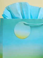 Blue Ombre Gift Bag and Card Set - Image 2 of 3