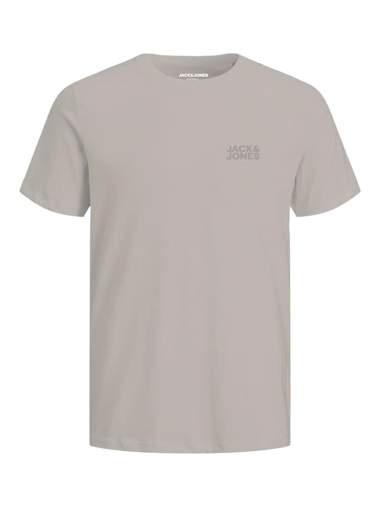 JACK & JONES Green Logo T-Shirt 3 Pack - Image 2 of 4