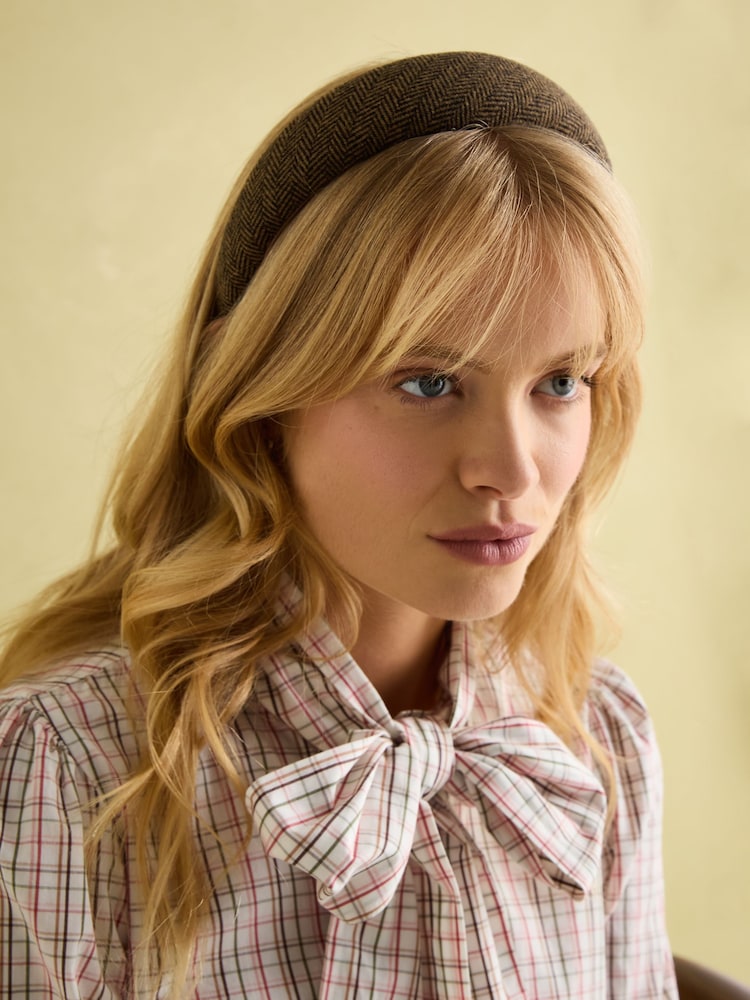 Joules - Bandeau en tweed Tessie - Image 3 of 7