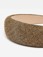 Joules Tessie Brown Tweed Headband - Image 5 of 7
