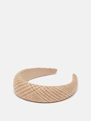 Joules Tessie Camel Tweed Headband - Image 5 of 6