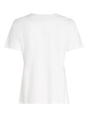 Tommy Hilfiger Natural Script Regular Black T-Shirt - Image 6 of 6