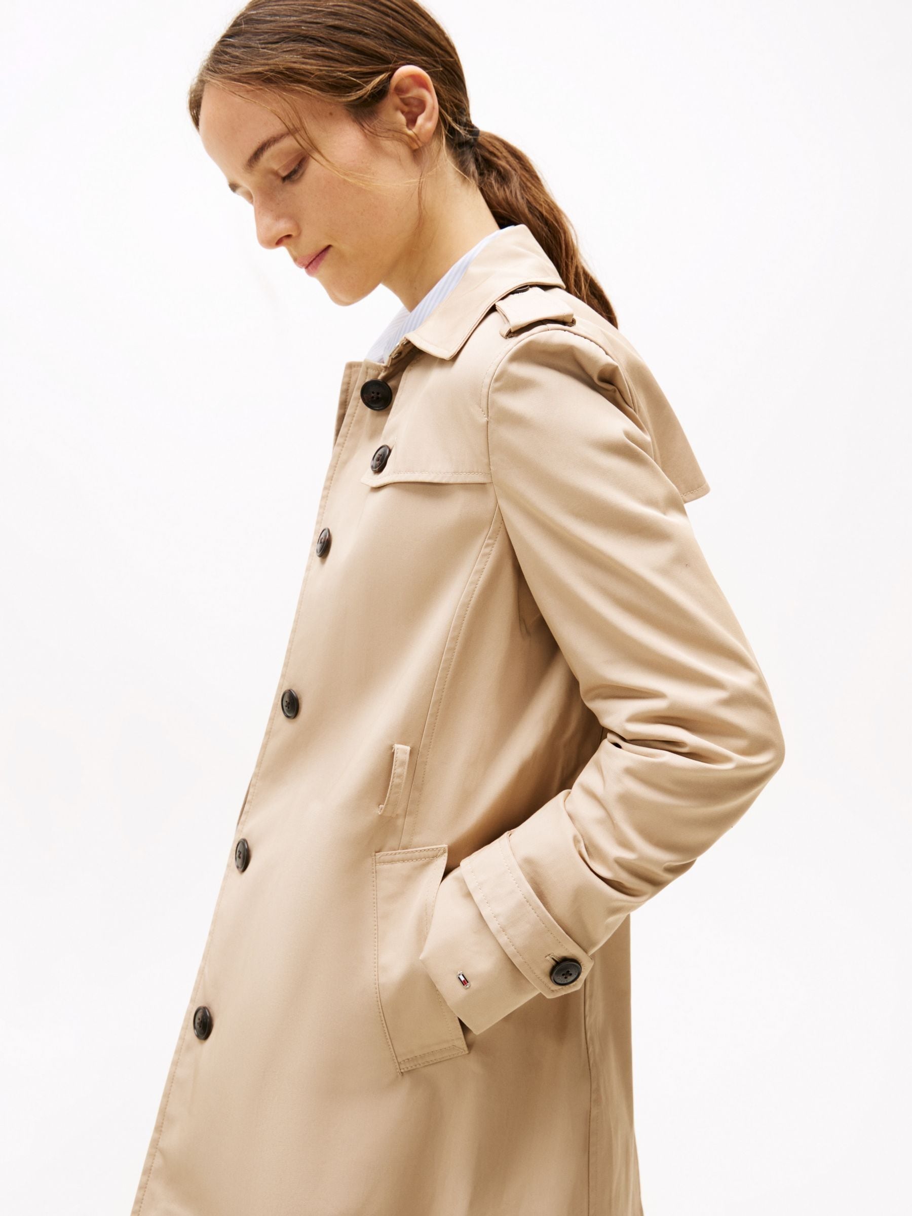 Buy Tommy Hilfiger Heritage Single Breasted Trench Coat from Next