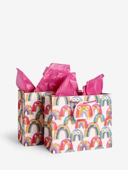 Set of 2 Rainbows Medium Gift Bags - Bild 4 von 4