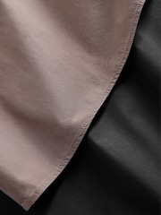 The Set Black/Taupe Brown 2 Pack 100% Cotton Poplin Full Midi Skirts - Image 7 of 7