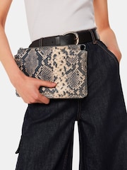 Whistles Multi Elita Snake Effect Double Clutch - Image 1 of 5