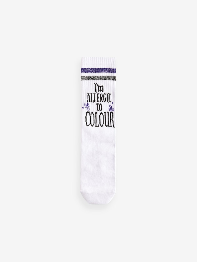 White Wednesday Sport Ankle Socks 3 Pack - Image 4 of 4