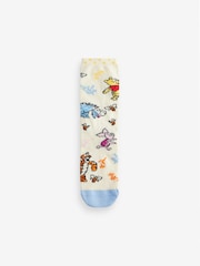 Blue / Green Winnie The Pooh Ankle Socks 4 Pack - Image 3 of 5