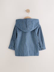 Blue Stripe Zip Through Hoodie (3mths-7yrs) - Image 7 of 10