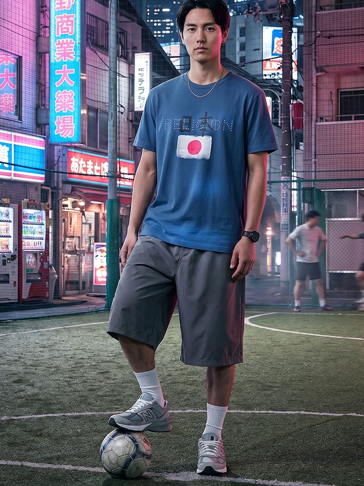 Religion Blue Japan T-Shirt - Image 1 of 7