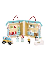 Tooky Toy Foldable Hospital - Image 1 of 3