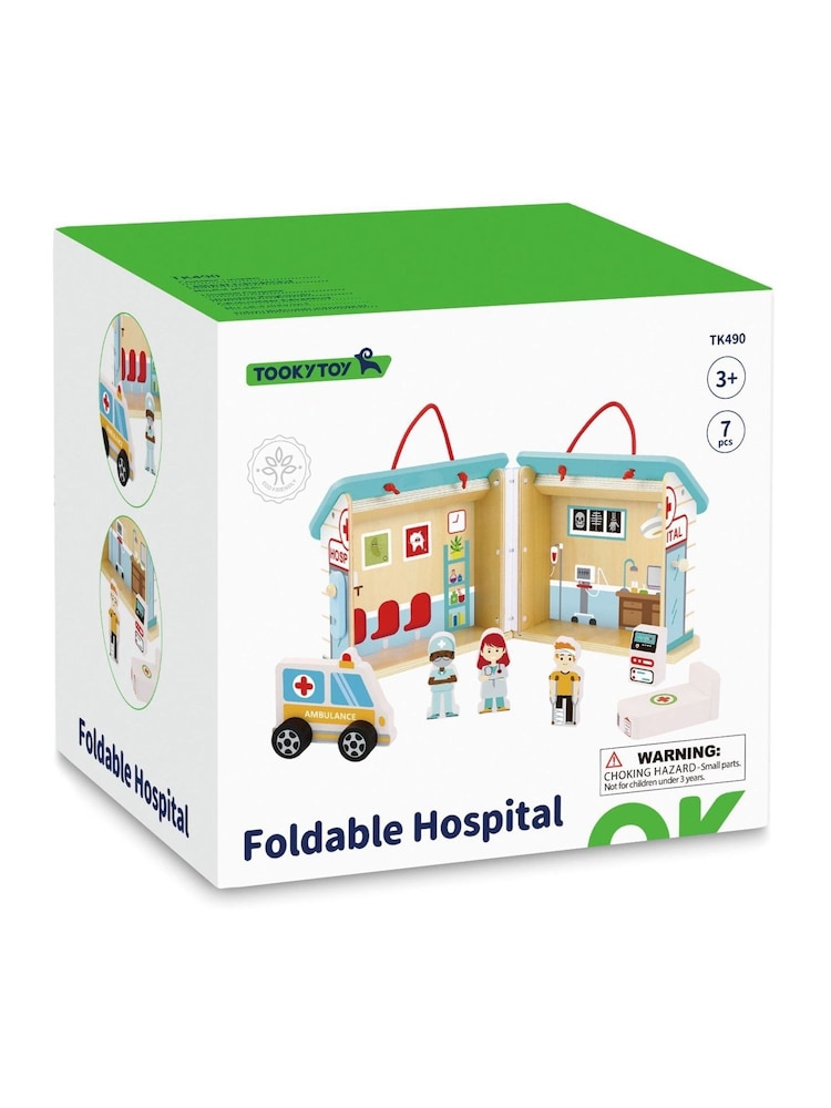 Tooky Toy Foldable Hospital - Image 2 of 3