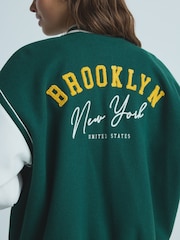 Green Varsity Lounge Jacket - Image 7 of 11
