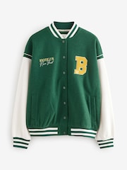 Green Varsity Lounge Jacket - Image 8 of 11