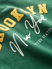 Green Varsity Lounge Jacket - Image 9 of 11