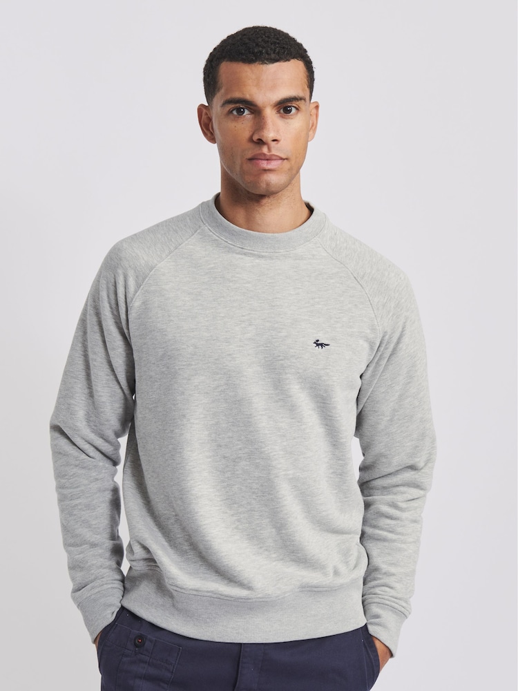 Aubin Thorn Crew Neck 100% Cotton Sweat Top - Image 1 of 5