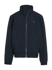 Tommy Hilfiger Blue Essential Padded Bomber Jacket - Image 4 of 6
