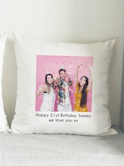 Personalised Photo Upload Cushion by PMC - Image 1 of 4