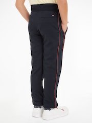 Tommy Hilfiger Blue Regular Fit Tape Sweatpants - Image 2 of 6