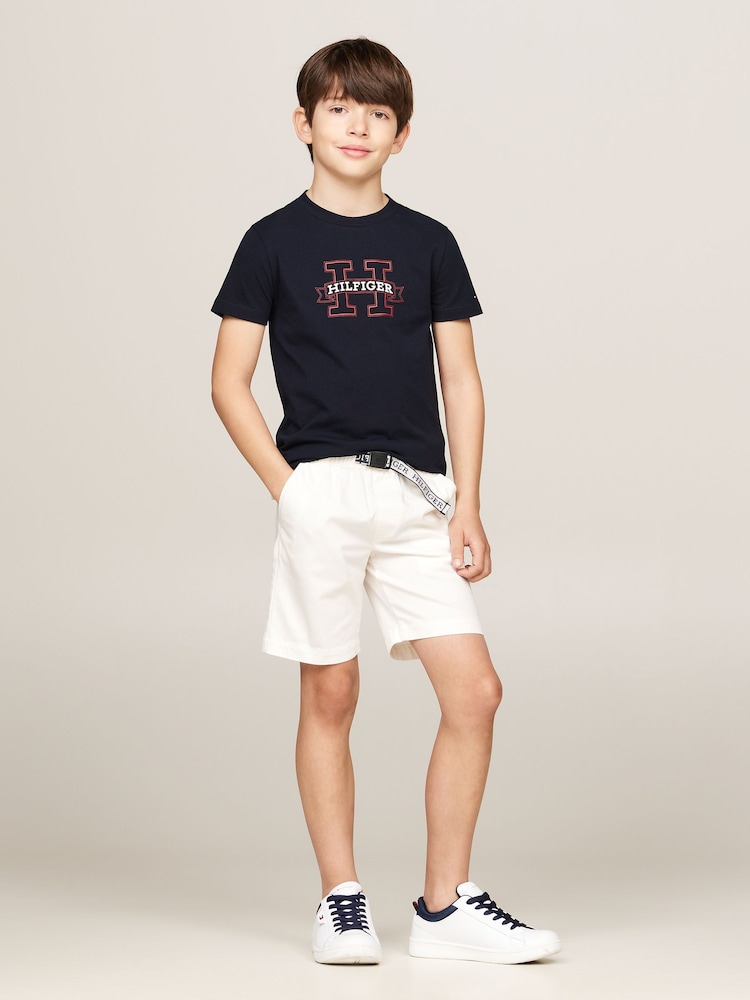 Белый - Зауженные шорты Tommy Hilfiger - Изображение 2 из 4 Белый - Зауженные шорты Tommy Hilfiger - Изображение 2 из 4