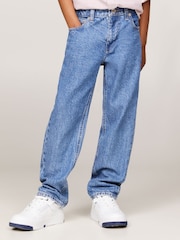 Tommy Hilfiger Blue Skater Mid Salt and Pepper Jeans - Image 3 of 4