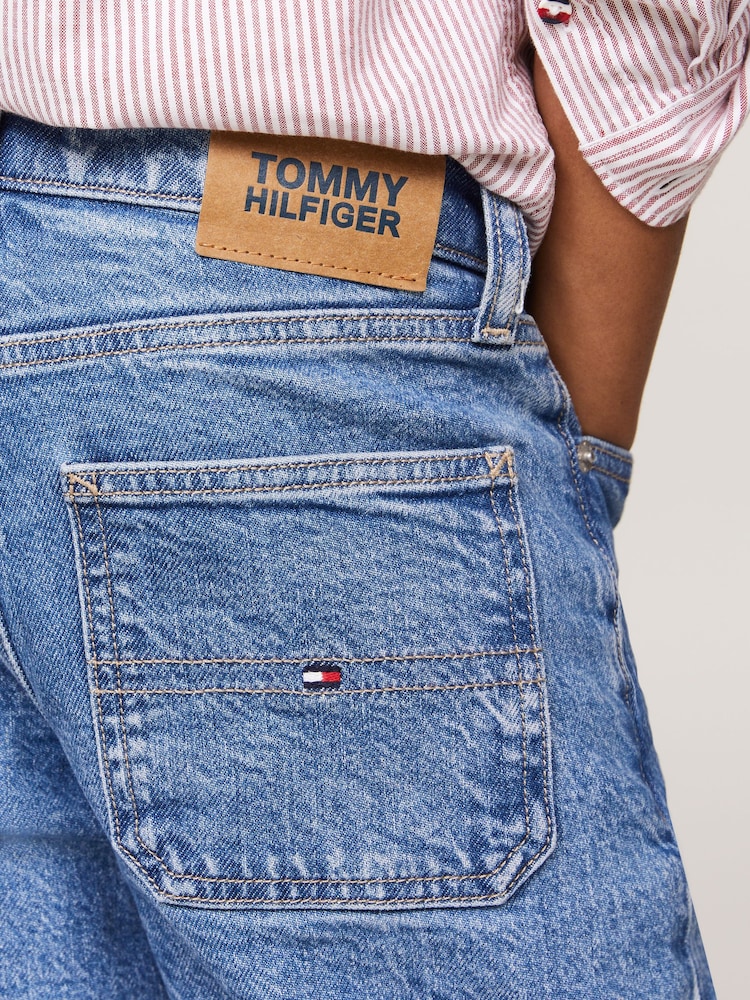 Tommy Hilfiger Blue Skater Mid Salt and Pepper Jeans - Image 4 of 4