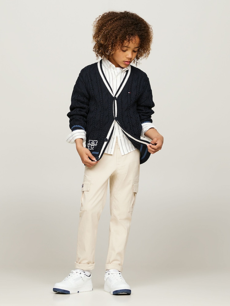 Tommy Hilfiger свитер с кардиганом TH - Изображение 1 из 5 Tommy Hilfiger свитер с кардиганом TH - Изображение 1 из 5
