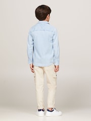 Tommy Hilfiger 100% Хлопковые джинсы рубашки - Изображение 2 из 4