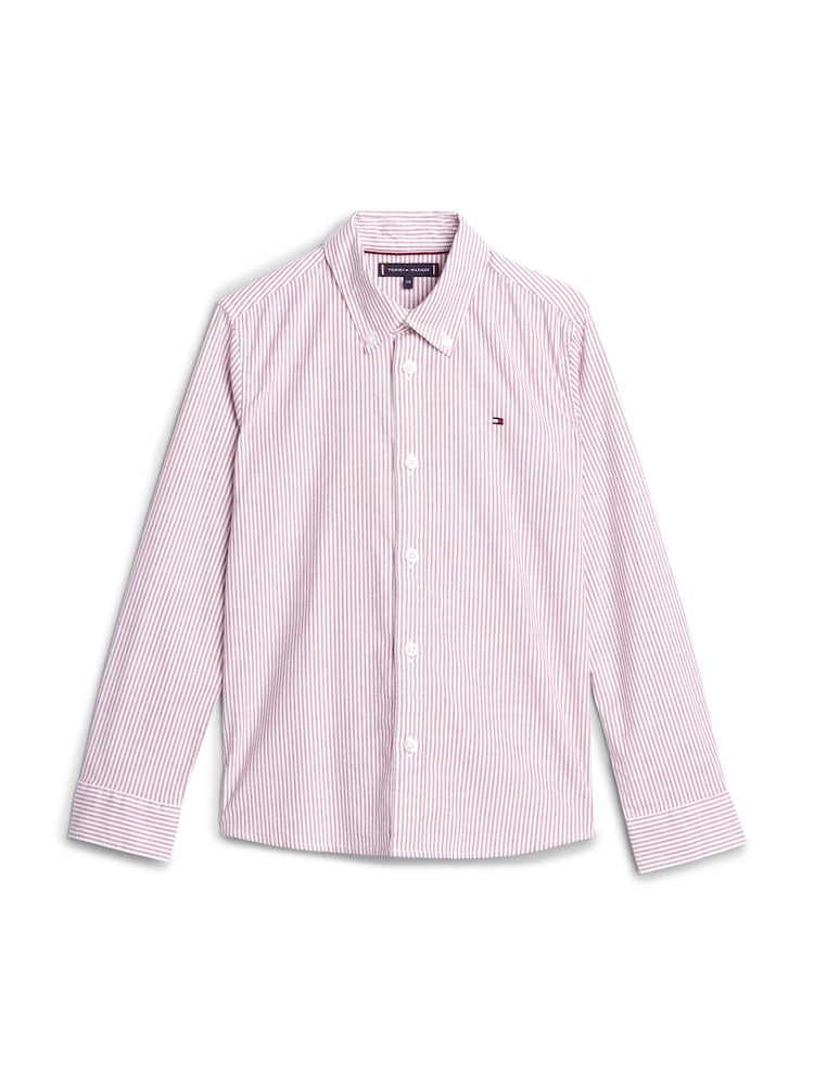 Tommy Hilfiger Red Flex Ithaca Long Sleeved Shirt - Image 4 of 4