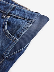 Dark Blue Maternity Wide Leg 100% Cotton Jeans - Image 8 of 9