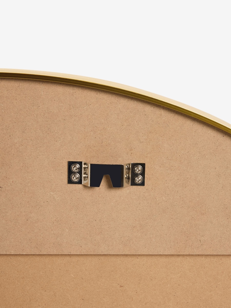 Gold Round 90cm Wall Mirror - Image 5 of 5