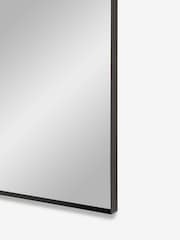 Black Extra Large Metal Arch Full Length Leaner Mirror - Image 5 of 6