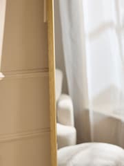 Gold Extra Large Metal Arch Full Length Leaner Mirror - Image 3 of 6