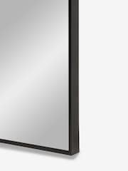 Black Slimline Arch Full Length Wall Mirror - Image 3 of 5